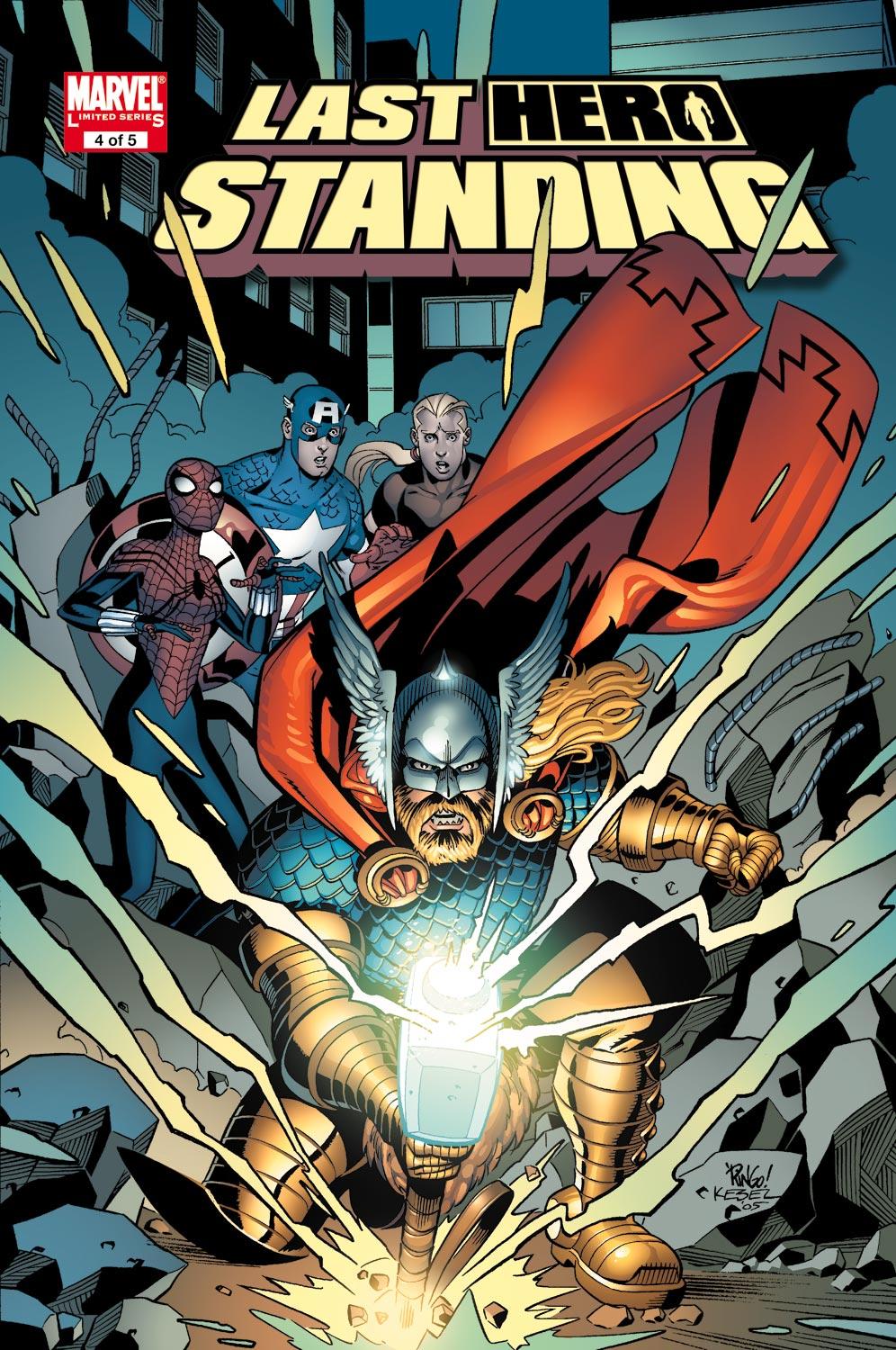 Last Hero Standing 05 4 Comic Issues Marvel