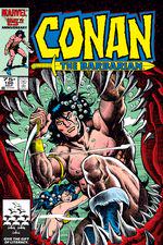 Conan the Barbarian (1970) #186 cover