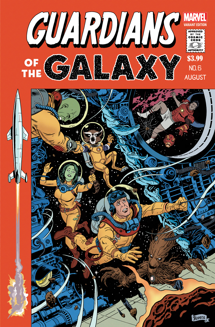Guardians of the Galaxy (2013) #6 (Rivera Variant)