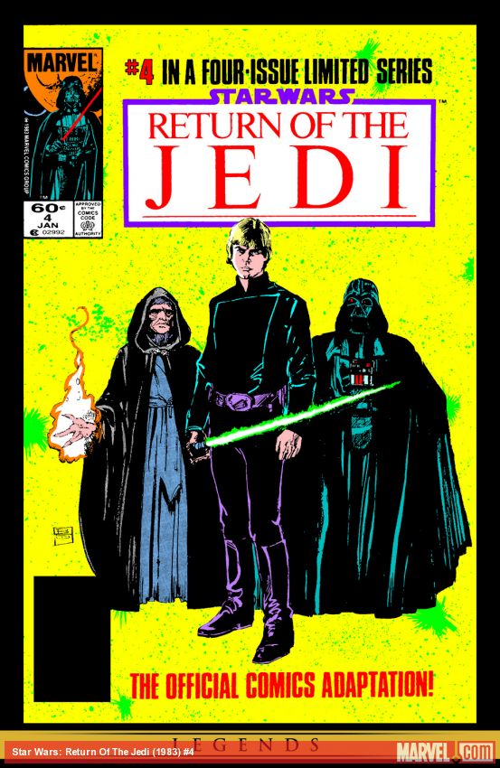 Star Wars: Return of the Jedi (1983) #4 comic book cover