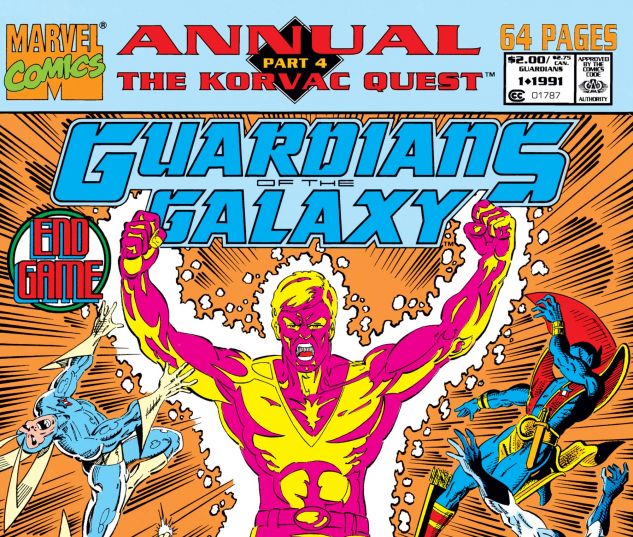 Guardians of the Galaxy Annual (1991) #1