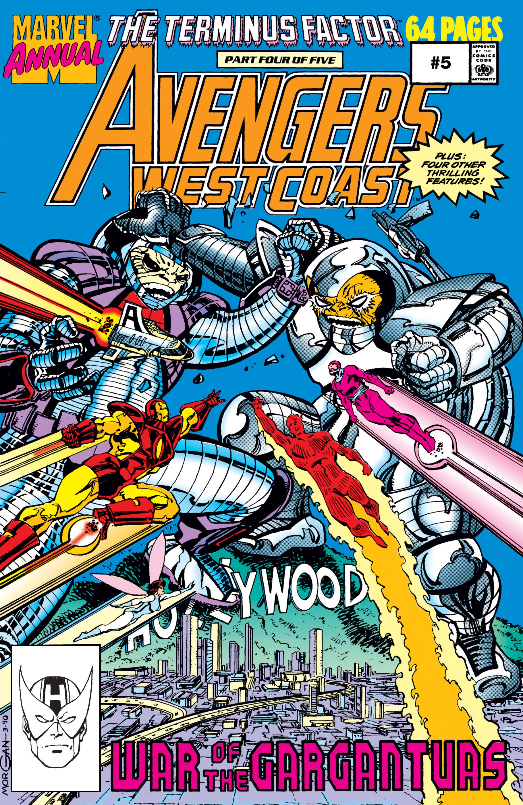 West Coast Avengers Annual (1986) #5