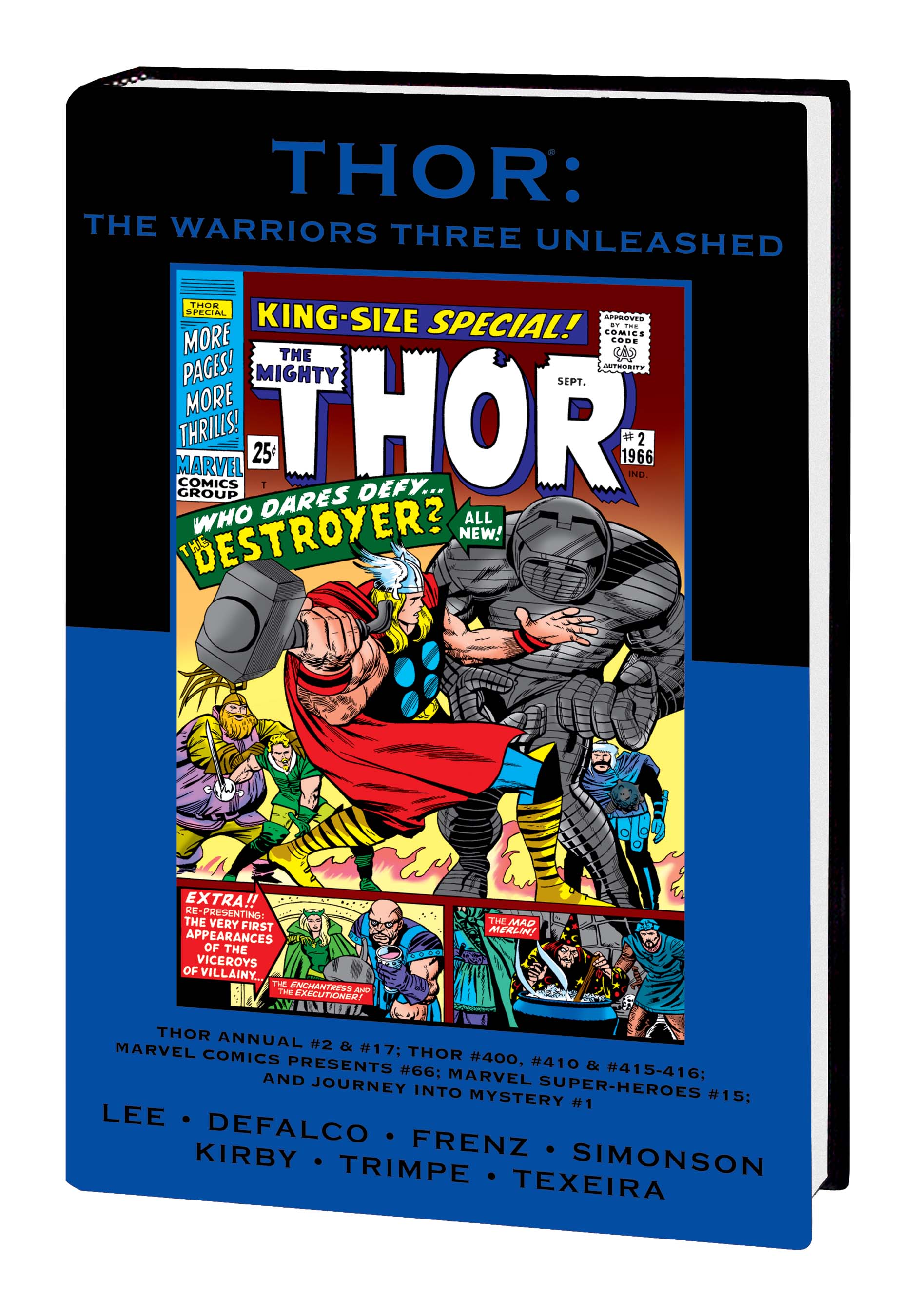 THOR: THE WARRIORS THREE UNLEASHED PREMIERE HC [DM ONLY] (Hardcover)