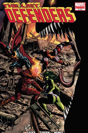 The Last Defenders (2008) #2 The Last Defenders (2008) #2
