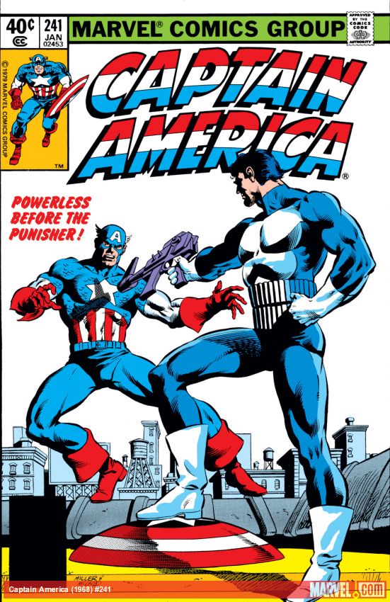 Captain America (1968) #241 comic book cover