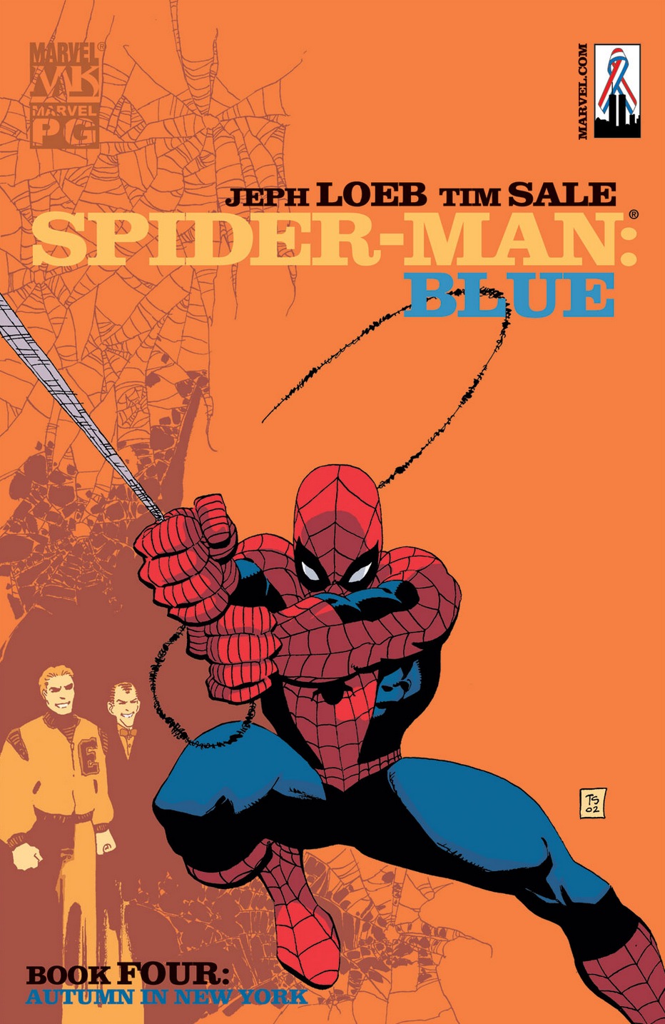 Spider-Man NM Blue #1 July 2002 Marvel Spiderman Comic Book 