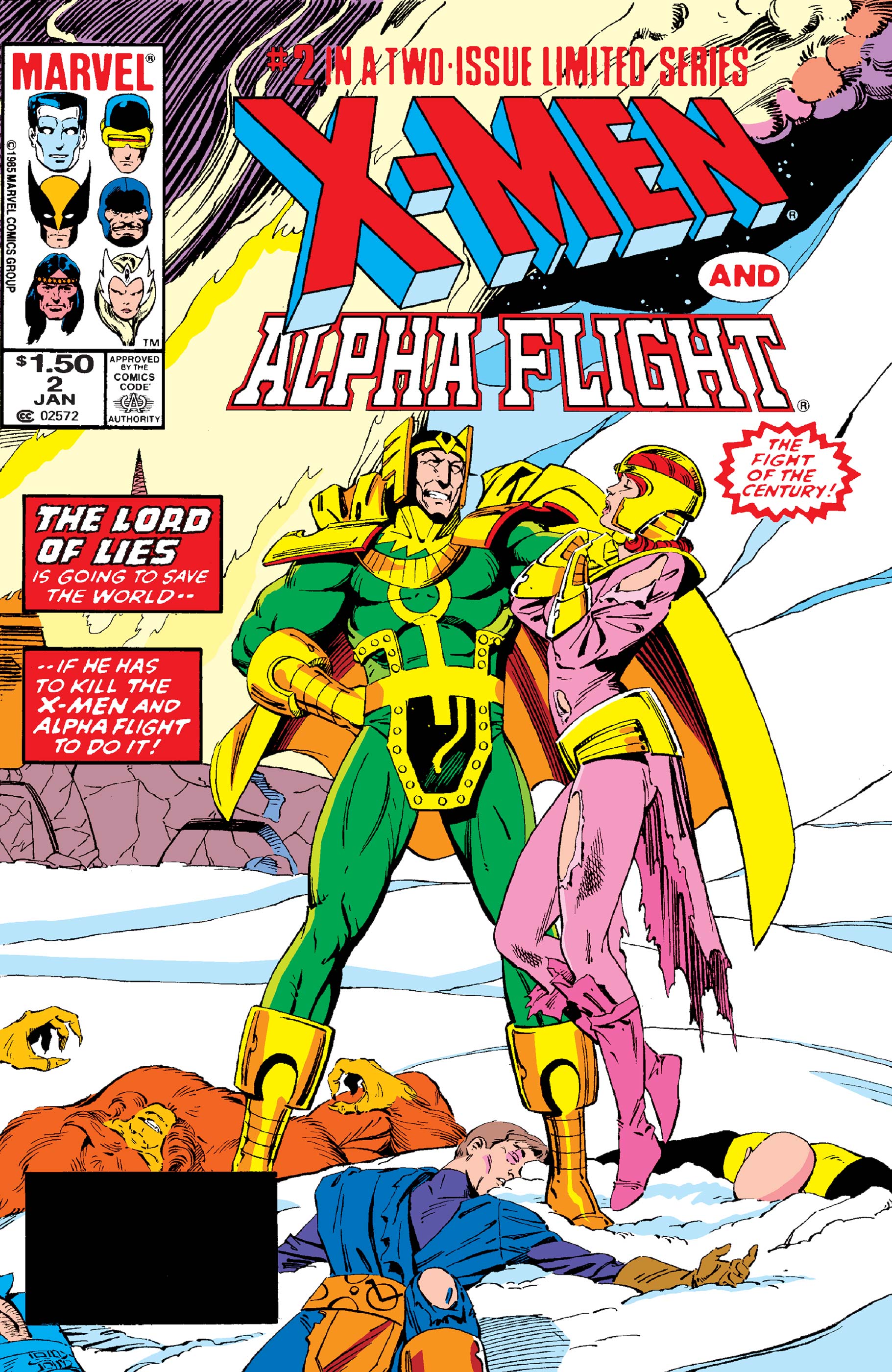 X-Men/Alpha Flight (1985) #2