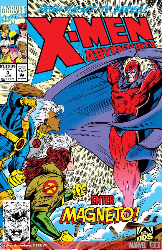 Cover of X-Men Adventures #3