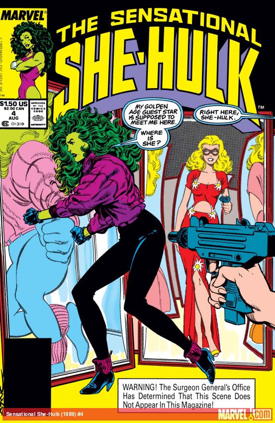Sensational She-Hulk (1989) #4