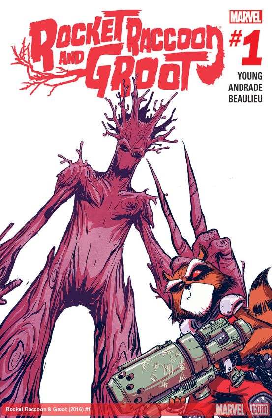 Rocket Raccoon & Groot (2016) #1 comic book cover