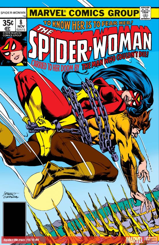 Spider-Woman (1978) #8 comic book cover