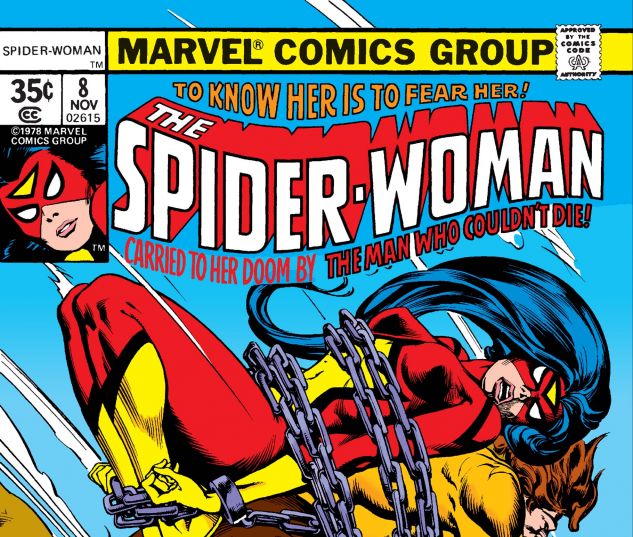 Spider-Woman #3 FN 1978 Stock Image Spider-Woman #3 FN 1978 Stock Image