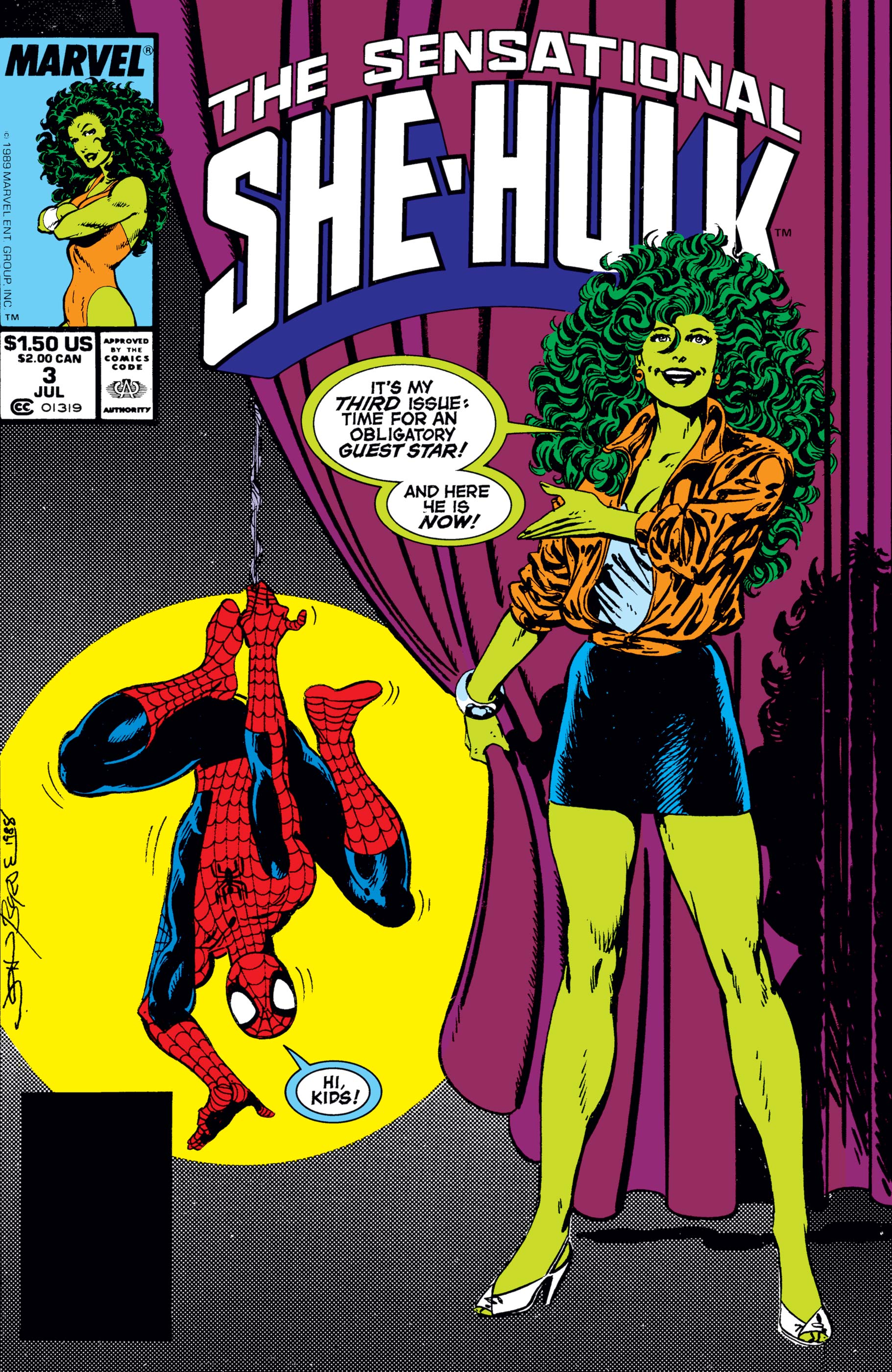 Sensational She-Hulk (1989) #3