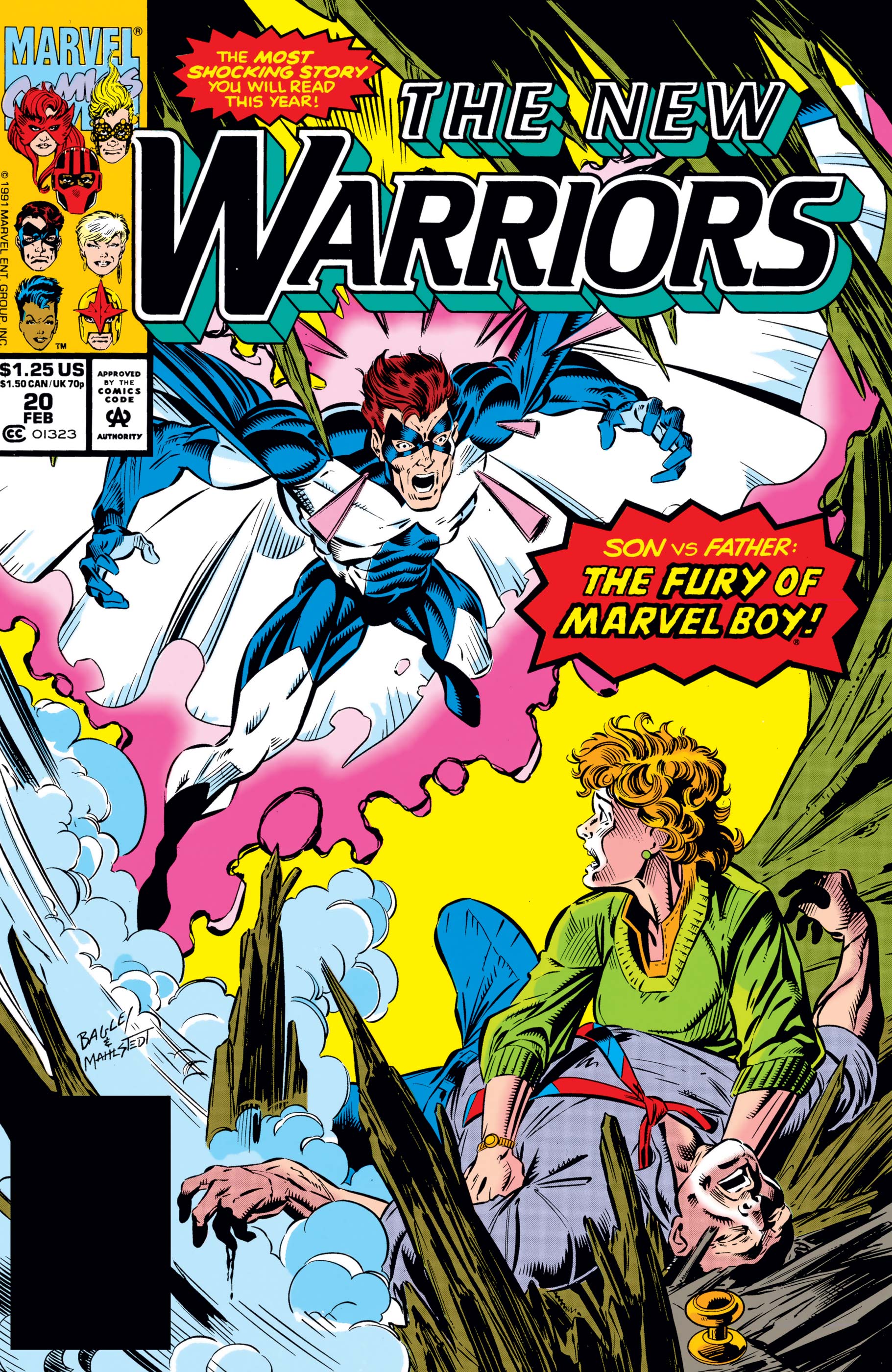 New Warriors (1990) #20