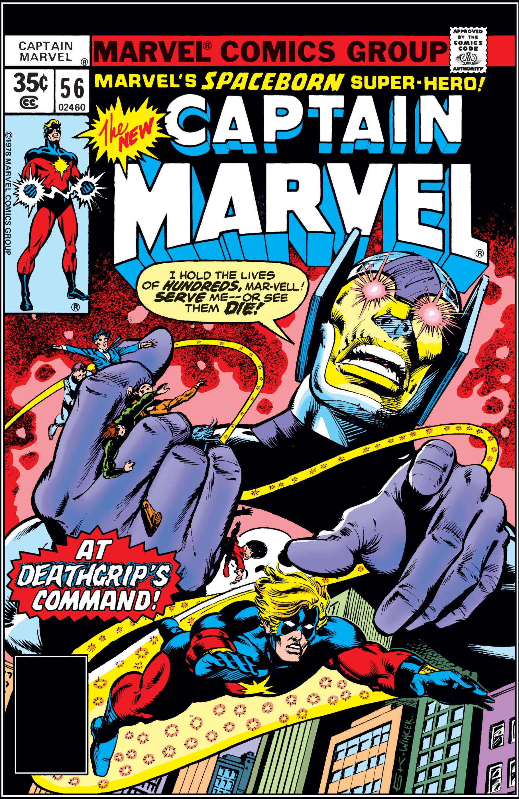 Captain Marvel (1968) #56