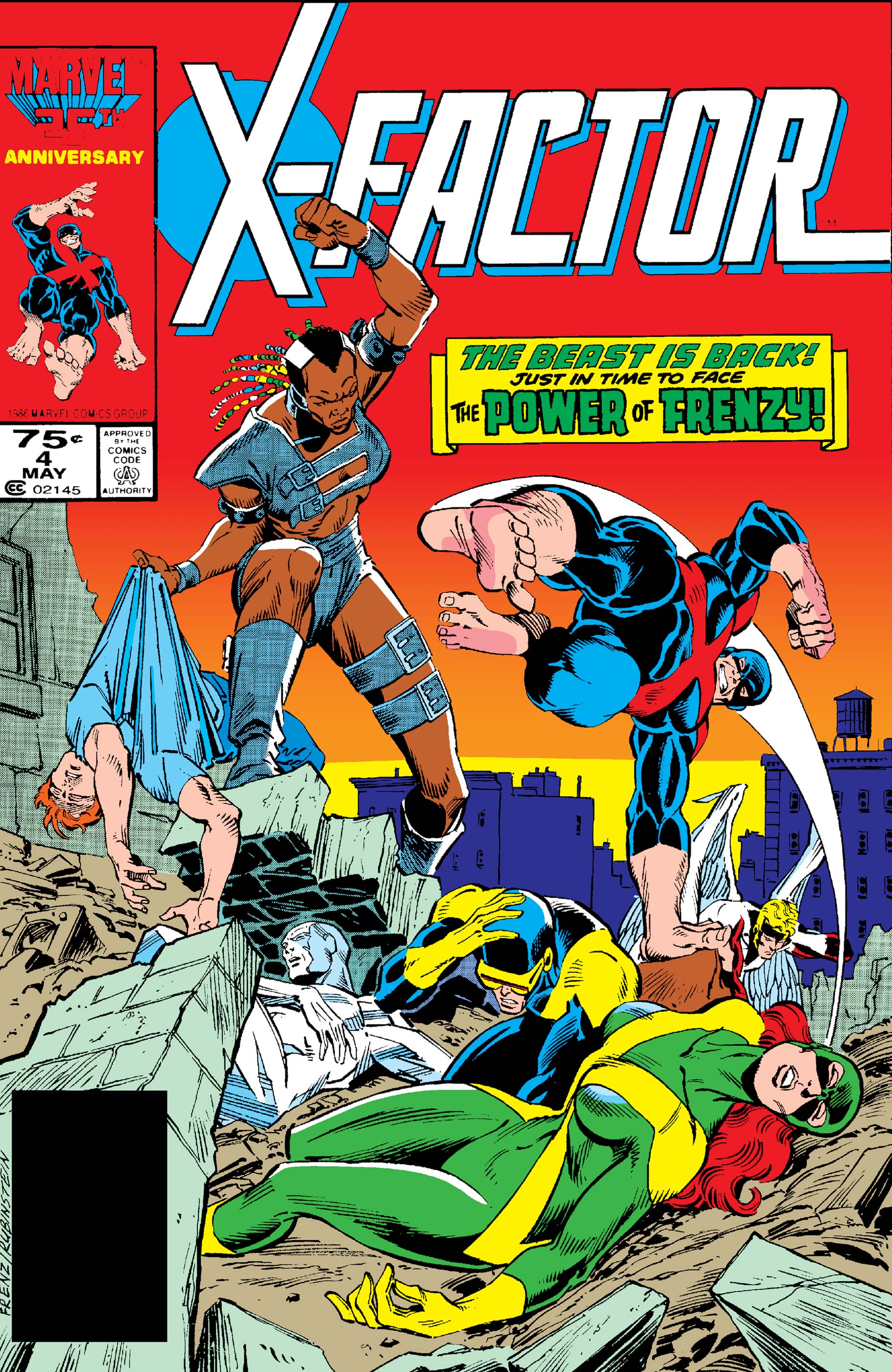 X-Factor (1986) #4 | Comic Issues | Marvel