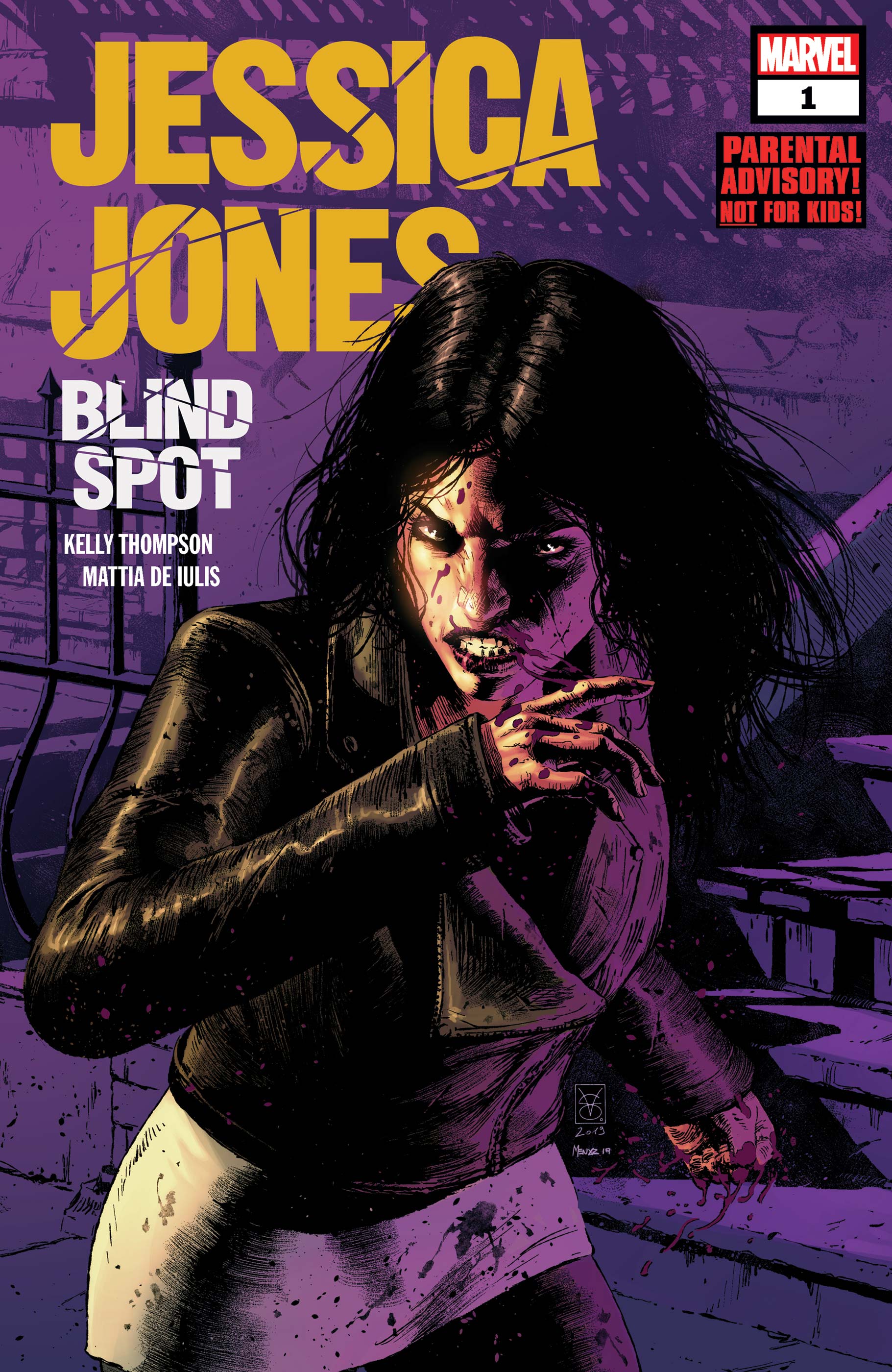 Marvel CA-01 OF 6 JESSICA JONES BLIND SPOT #2 