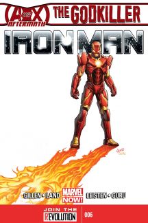 Iron Man V5 #6 NM Apr 2013 Marvel Now Godkiller Kieron Gillen Greg Land for sale online 