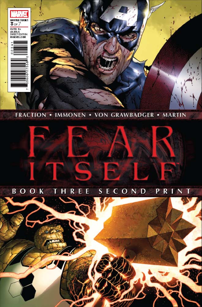 Fear Itself (2010) #3 (2nd Printing Variant)