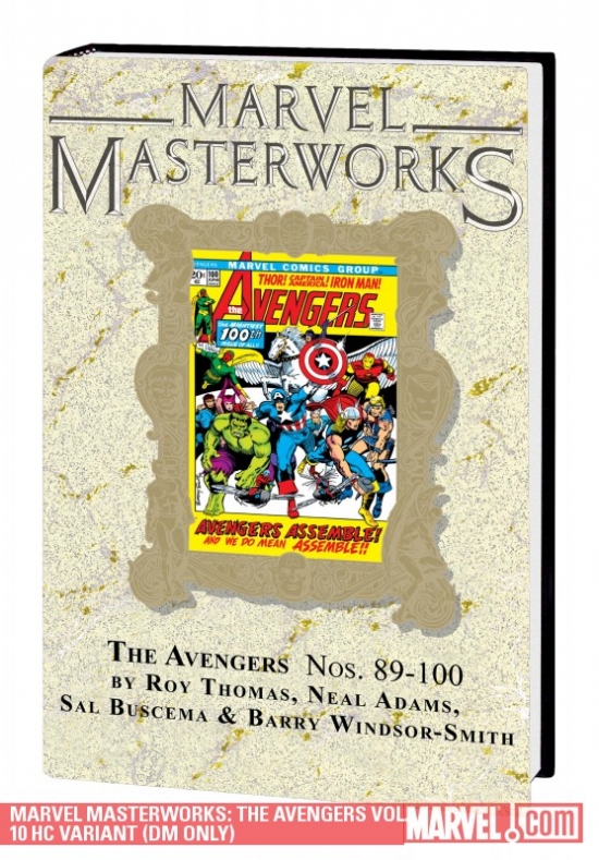 Marvel Masterworks: The Avengers Vol. 10 (Direct Market Only Variant) (Hardcover)