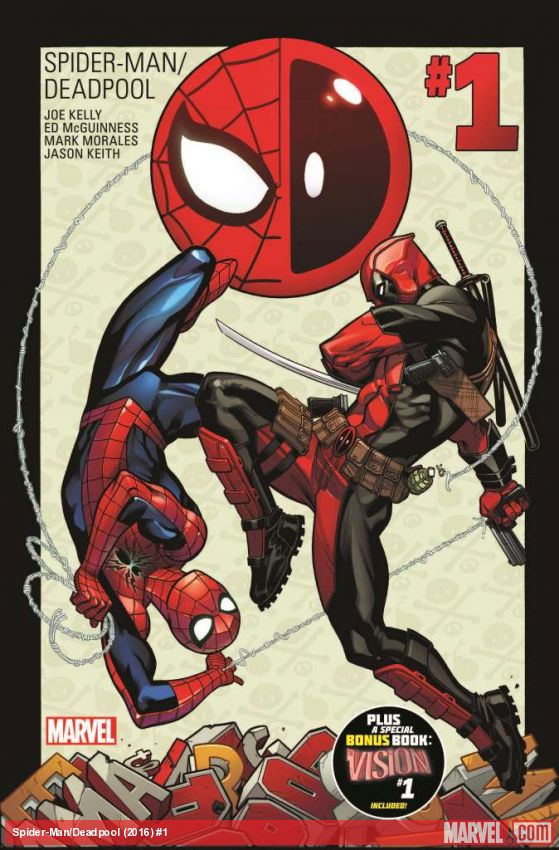 Spider-Man/Deadpool (2016) #1 comic book cover