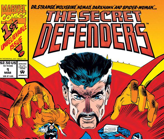 Secret Defenders 1993 series # 3 near mint comic book 
