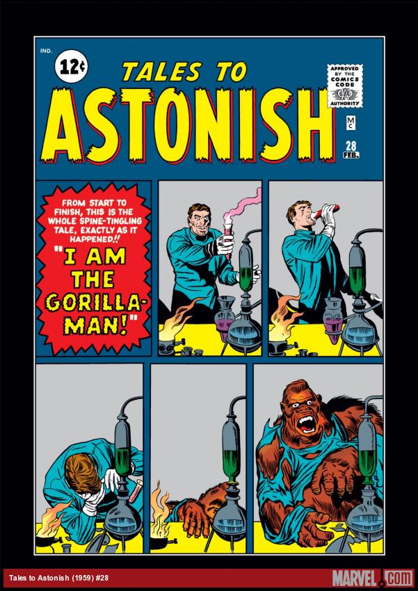 Tales to Astonish (1959) #28 comic book cover