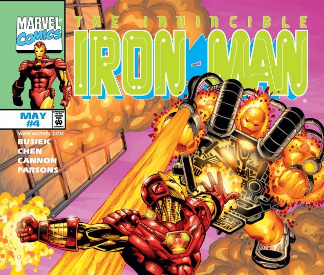 Iron Man (1998) #4 Cover