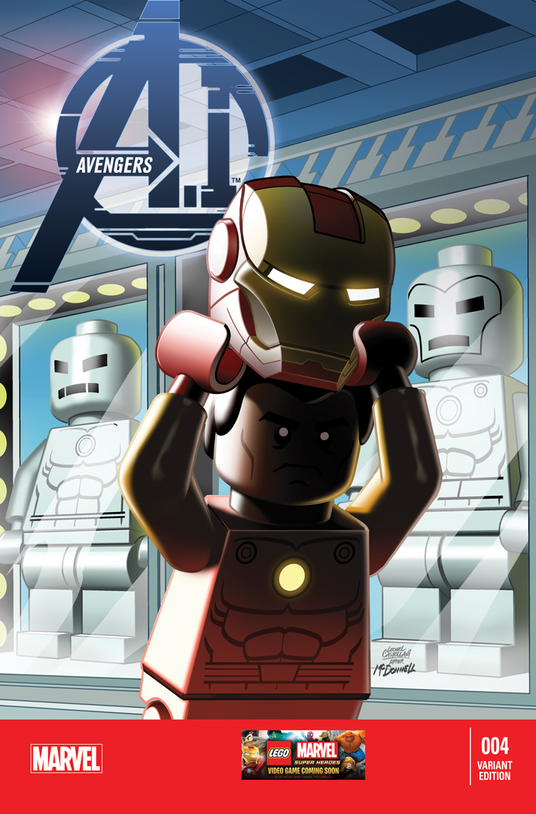 Avengers a.I. (2013) #4 (Castellani Lego Variant)