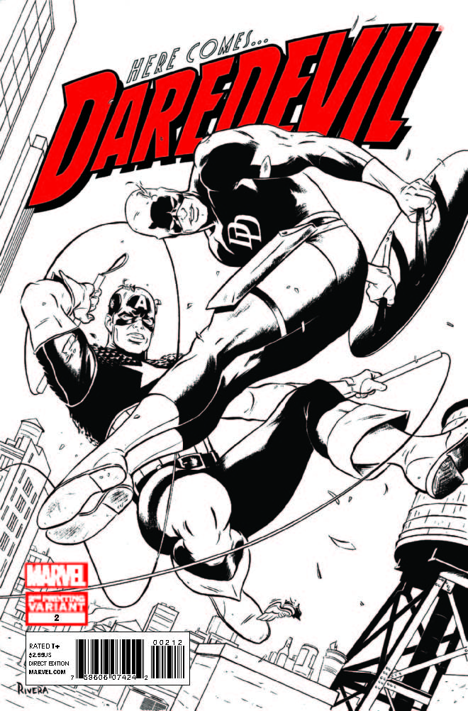 Daredevil (2011) #2 (2nd Printing Variant)