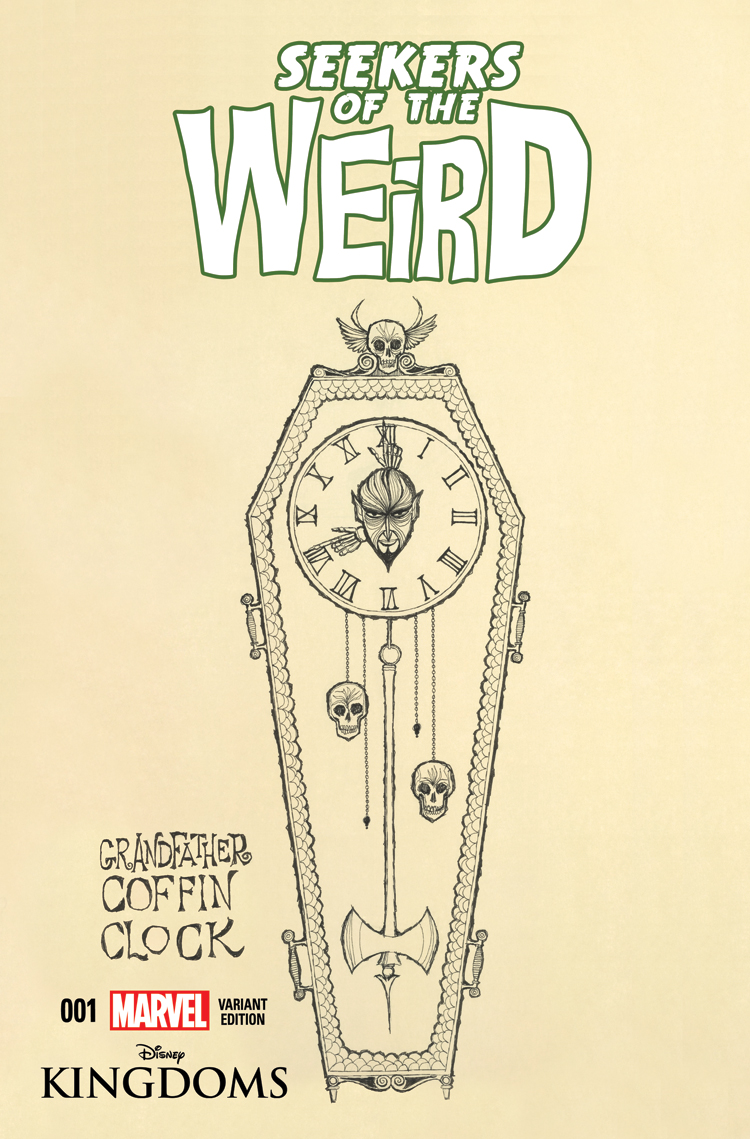 Disney Kingdoms: Seekers of the Weird (2014) #1 (Crump Variant)
