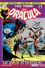 Tomb of Dracula (1972) #4 cover