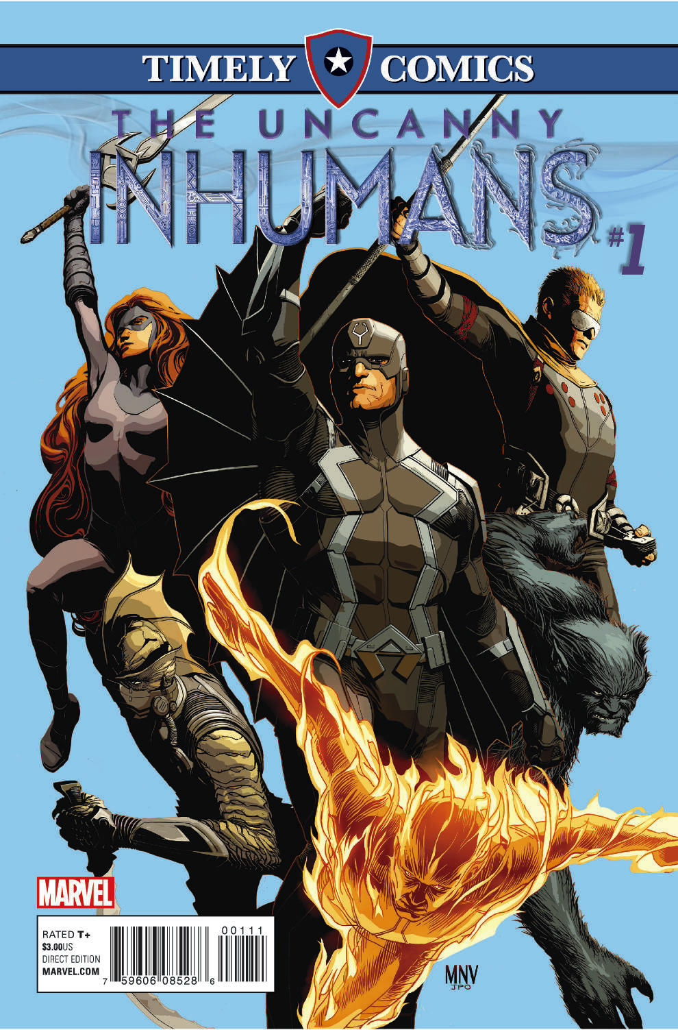 Timely Comics: Uncanny Inhumans (2016) #1