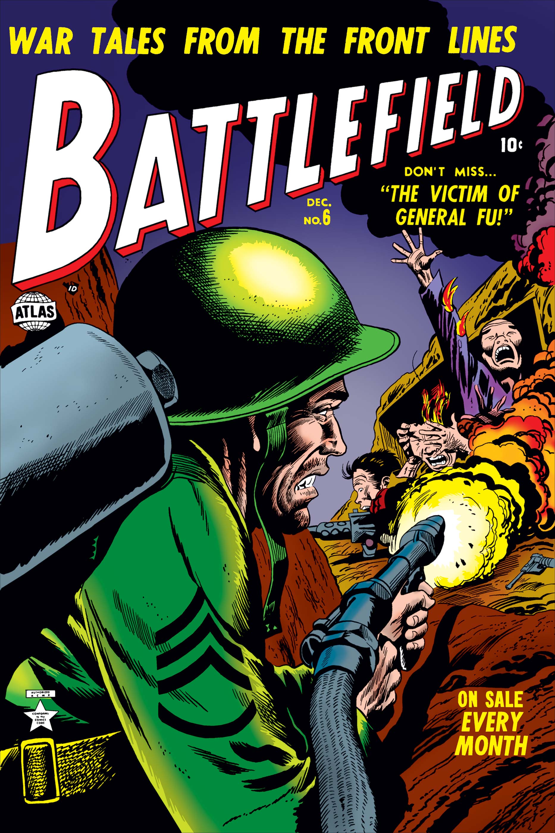 Battlefield (1952) #6 | Comic Issues | Marvel