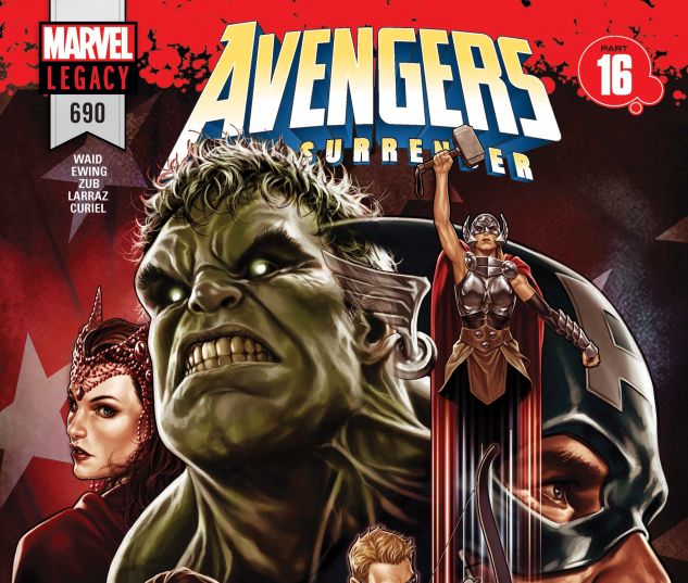 Details about   AVENGERS NO SURRENDER 690  Walmart variant cover Marvel  comic book