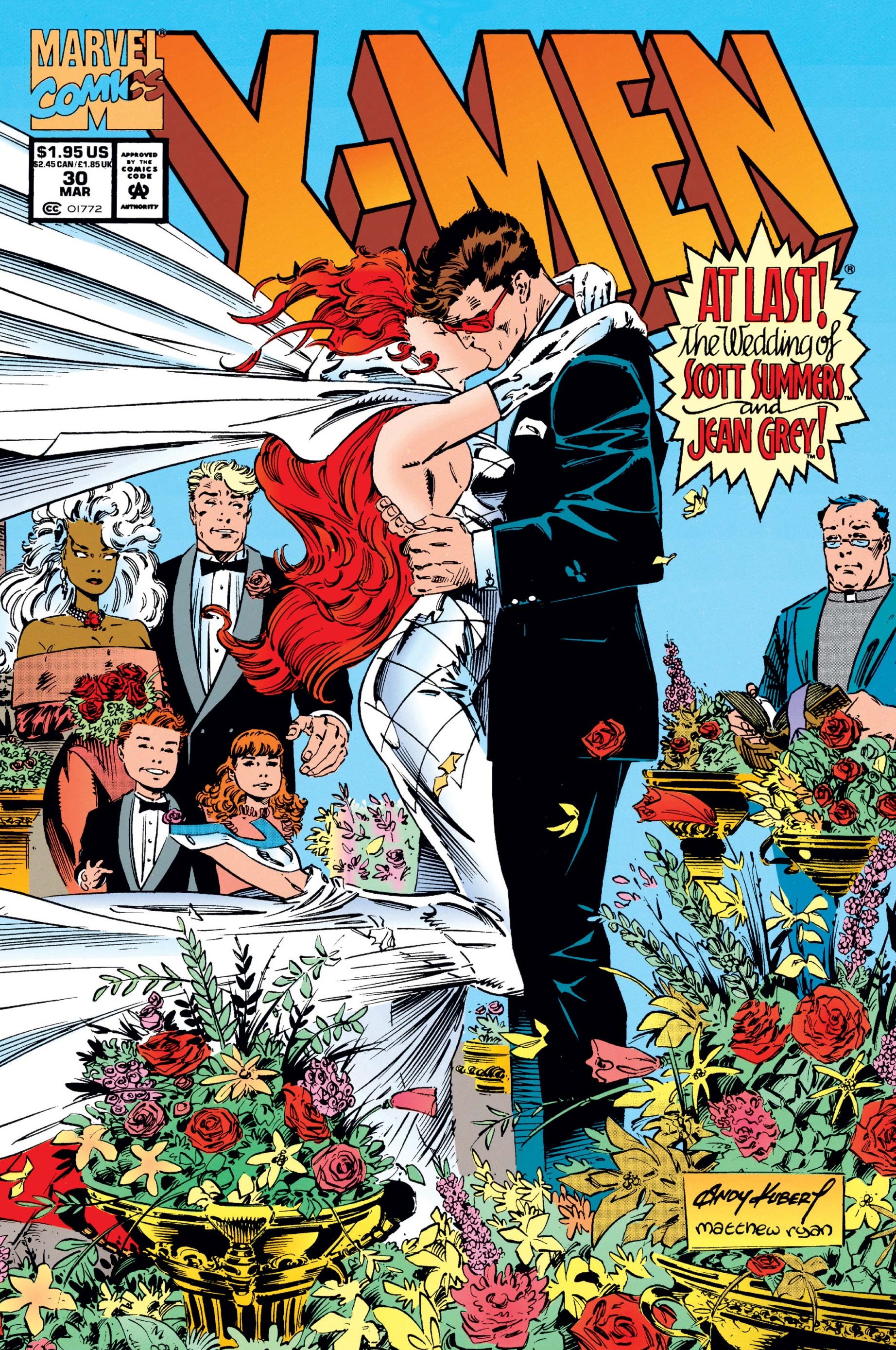 2nd series USA, 1993 X-Men # 17 Andy Kubert 