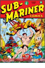 Sub-Mariner Comics (1941) #6 cover