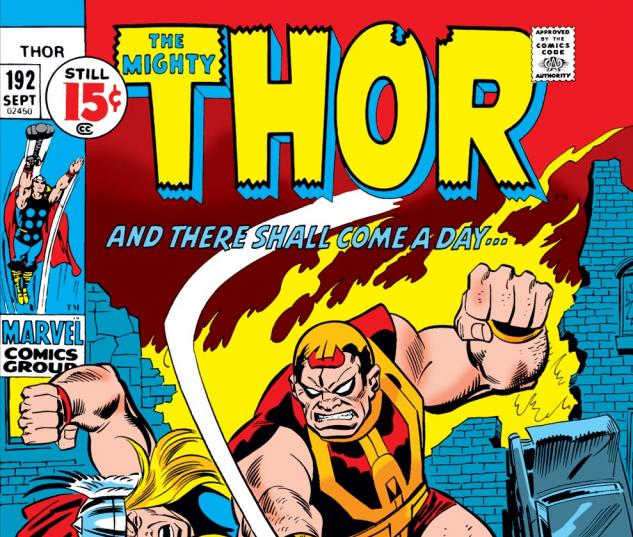 Thor (1966) #192 Cover