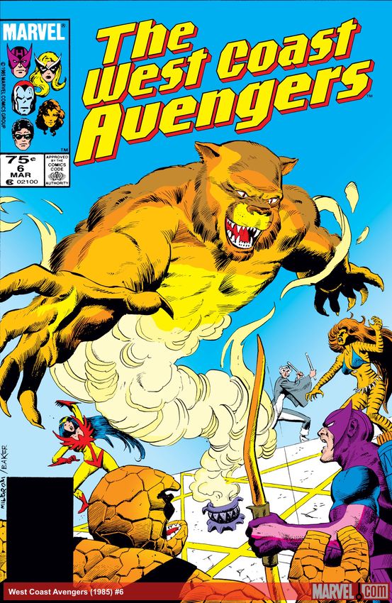 West Coast Avengers (1985) #6
