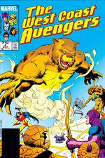 West Coast Avengers (1985) #6 cover