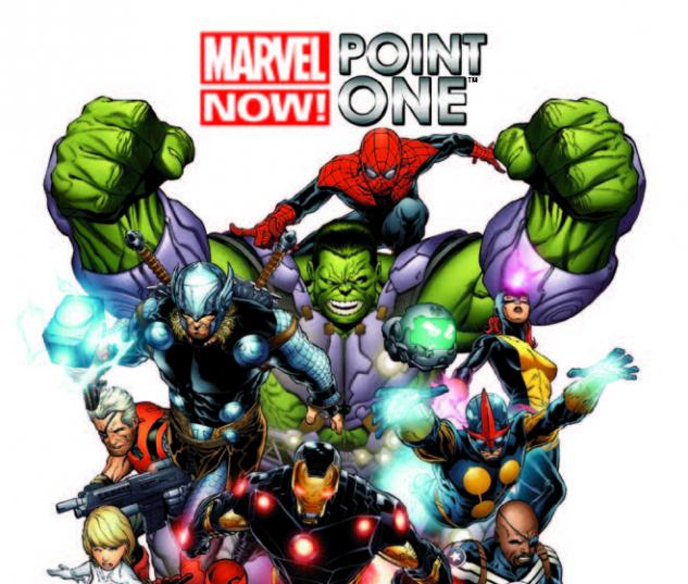 MARVEL NOW! POINT ONE 1 QUESADA VARIANT (NOW, WITH DIGITAL CODE)