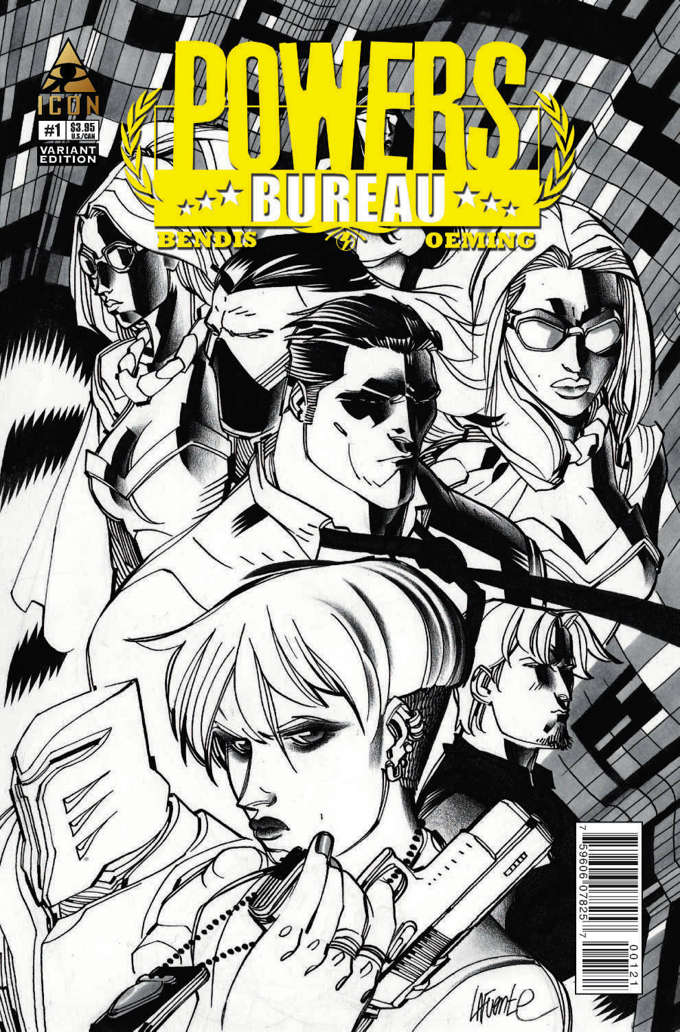 Powers: Bureau  (2012) #1 (Lafuente Variant)