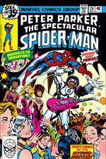 Peter Parker, the Spectacular Spider-Man (1976) #24 cover