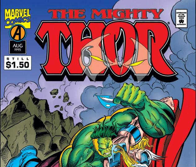 Thor (1966) #489 Cover