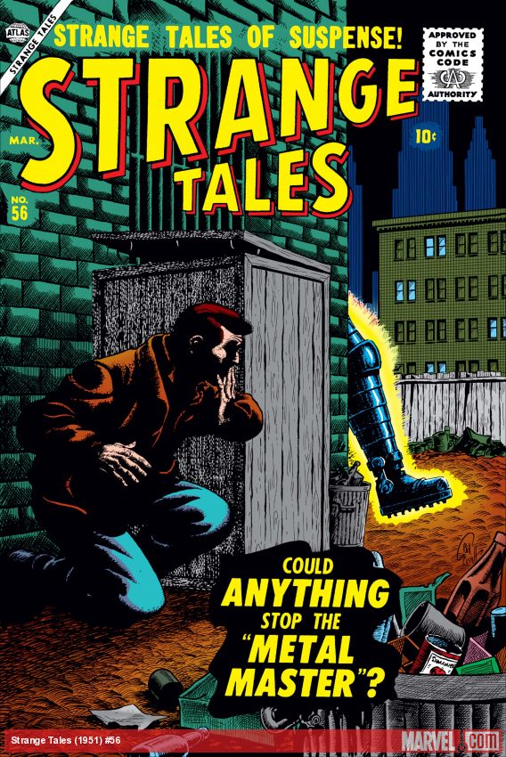 Strange Tales (1951) #56 comic book cover