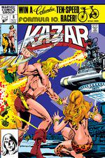 Ka-Zar (1981) #8 cover