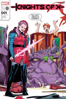 NM Presale 04/13 Segovia Promo Variant Marvel Comics KNIGHTS OF X #1