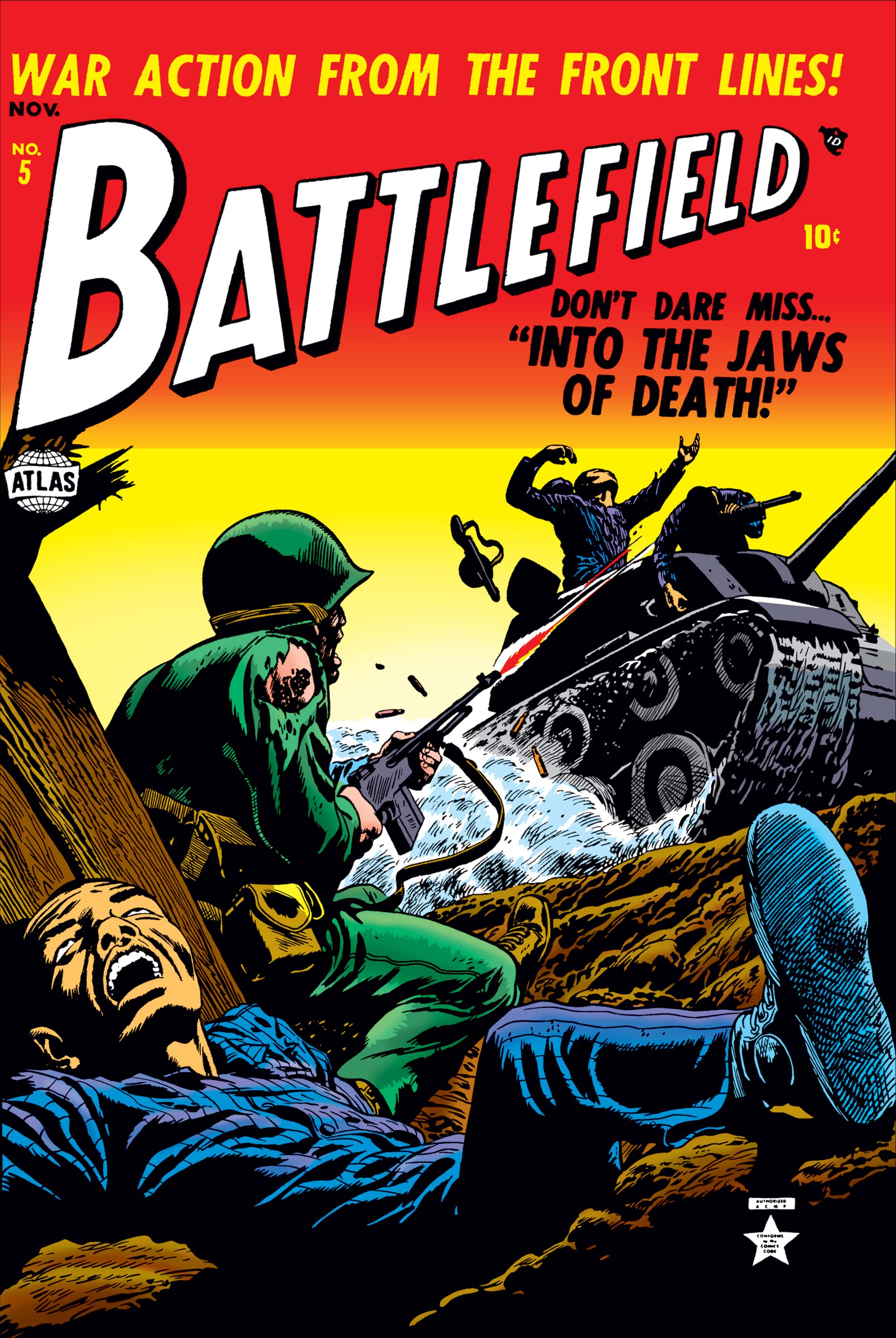 Battlefield (1952) #5 | Comic Issues | Marvel