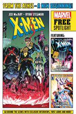 X-MEN: FROM THE ASHES SAMPLER (2024) #1 cover