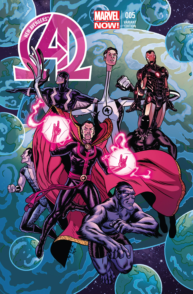 New Avengers (2013) #5 (Quinones Variant)